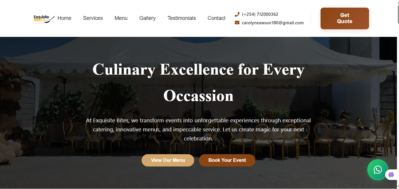 Exquisite Bites Catering